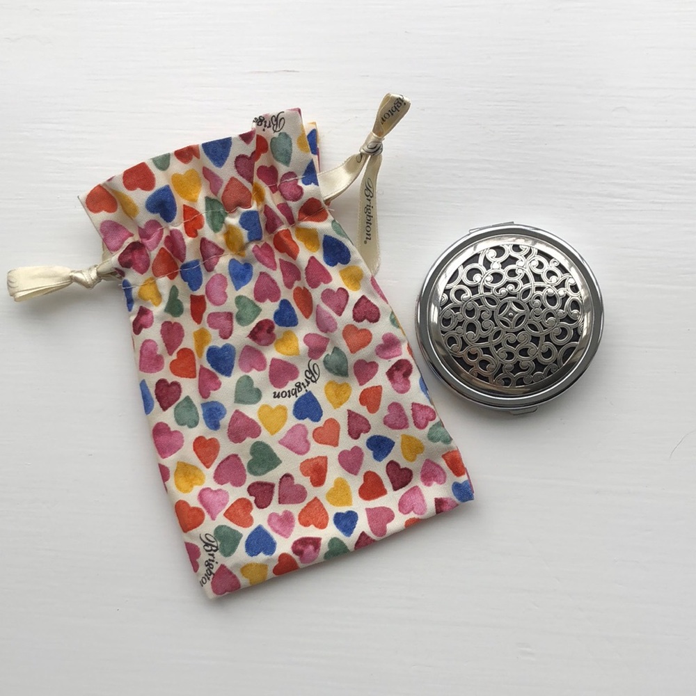 BRIGHTON mirror compact SILVER